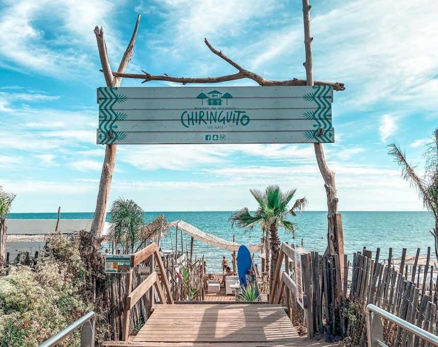 Camping Carabasse Vias Plage. Exterior foto